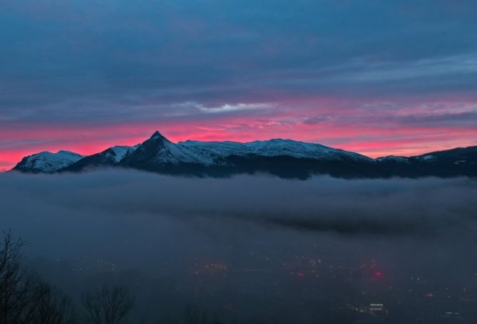 Amaneciendo sobre Ordizia I: foto en Ordizia