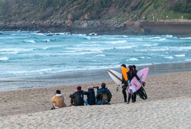 Ambiente en la Zurri.: foto en Donostia-San Sebastián