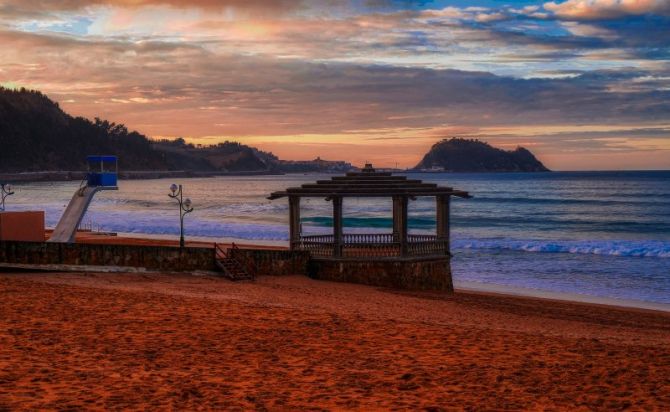 ATARDECER : foto en Zarautz