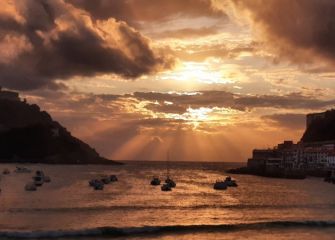 ATARDECER EN LA BAHÍA DE LA CONCHA.