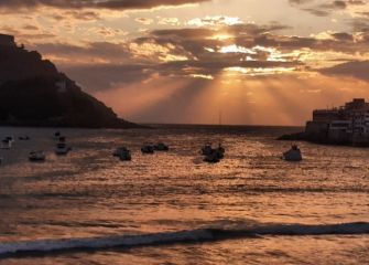 ATARDECER EN LA BAHÍA DE LA CONCHA.