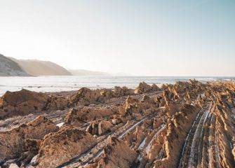 Atardecer en el Flysch 