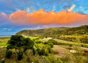 Atardecer en Iñurritza ( Zarautz )