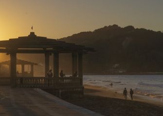 Atardecer en Zarauz 2