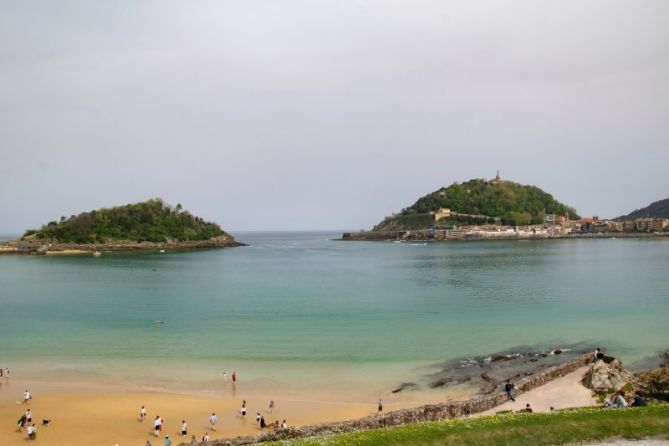 La bahía: foto en Donostia-San Sebastián