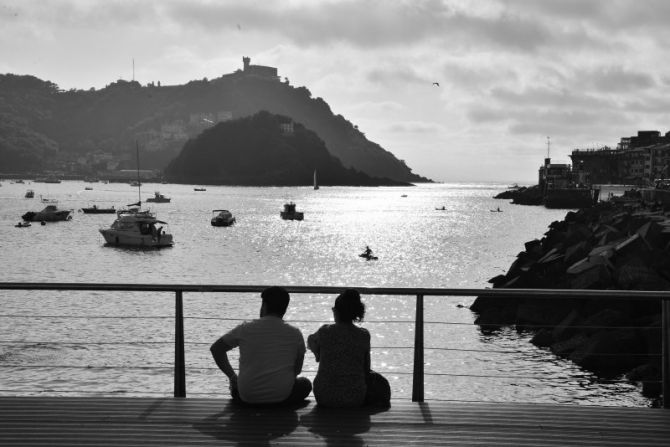 Bahia de la Concha: foto en Donostia-San Sebastián