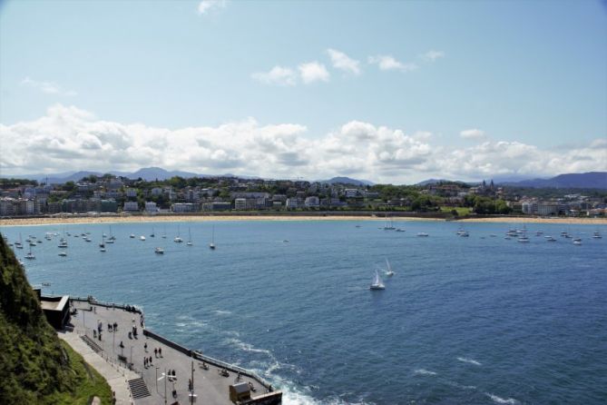 Bahía de la Concha: foto en Donostia-San Sebastián