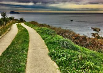 Bajada del Camping a Zarautz 