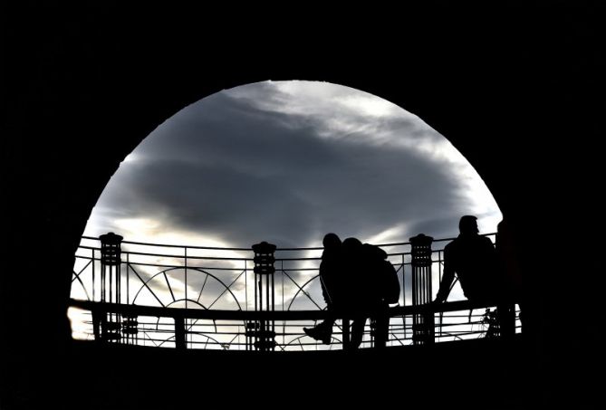 Buscando la luna: foto en Donostia-San Sebastián