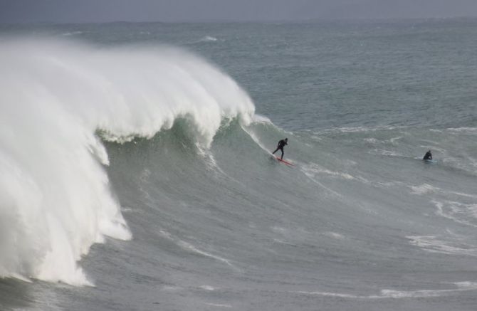 Cabalgada: foto en Zarautz