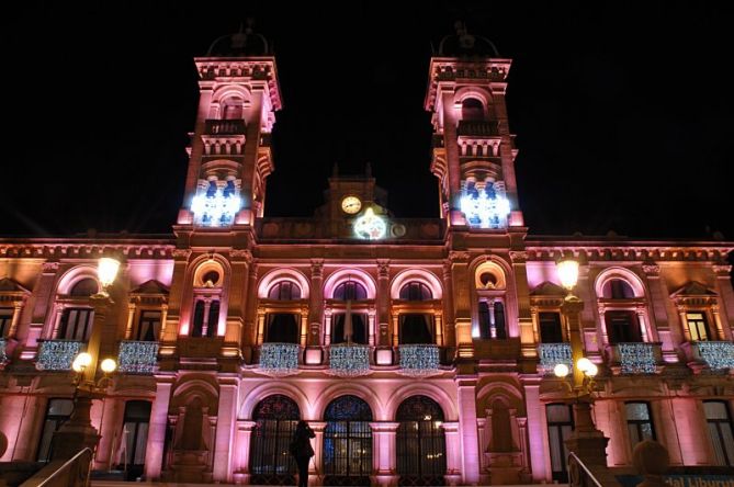 La casa rosa: foto en Donostia-San Sebastián