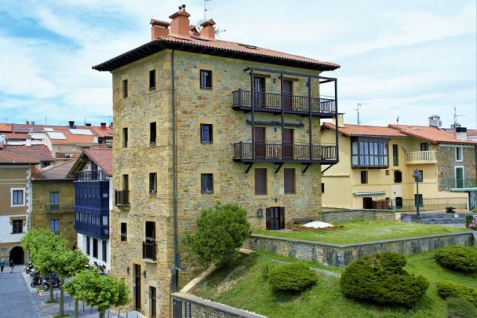 Casa Torre de los Zarautz: foto en Getaria