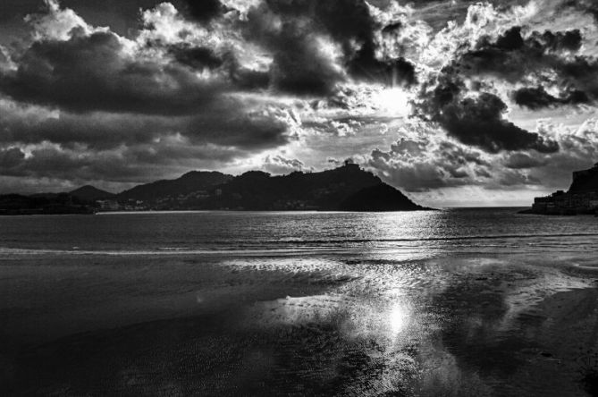 Cielo encapotado: foto en Donostia-San Sebastián