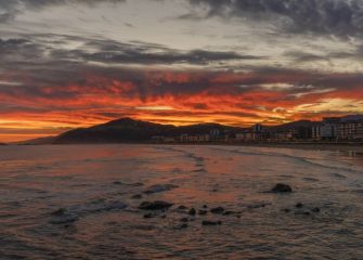Cielo rojo