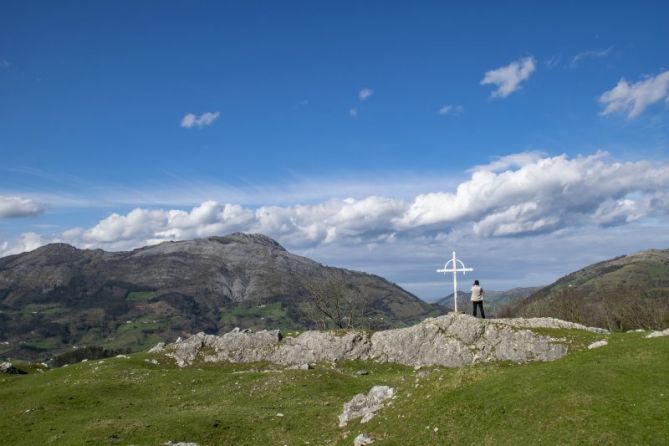 La cruz: foto en Azpeitia