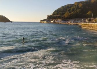 Deporte acuático en Donostia
