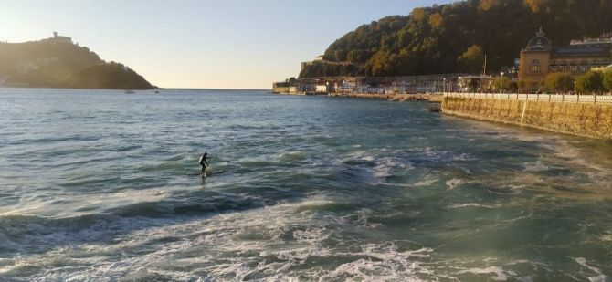 Deporte acuático en Donostia: foto en Donostia-San Sebastián