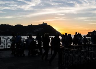 Disfrutando el espectáculo