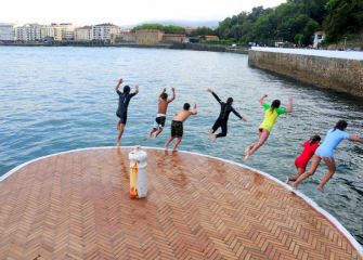 Disfrutando del verano en Zarautz 