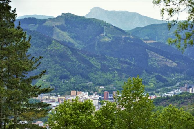 Eibar desde Arrate: foto en Eibar