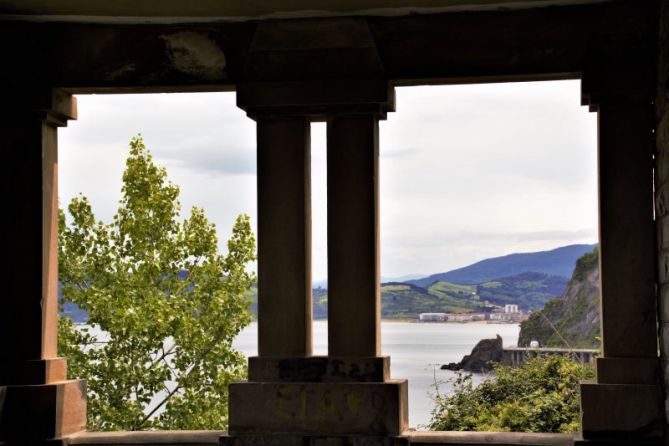 Entre Getaria y Zarautz: foto en Getaria