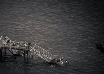 Escaleras al Cantábrico