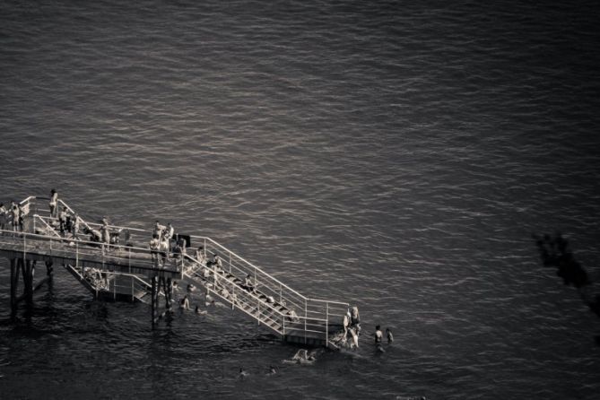 Escaleras al Cantábrico: foto en Donostia-San Sebastián