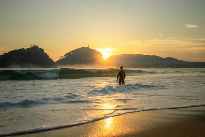 La espera: foto en Donostia-San Sebastián