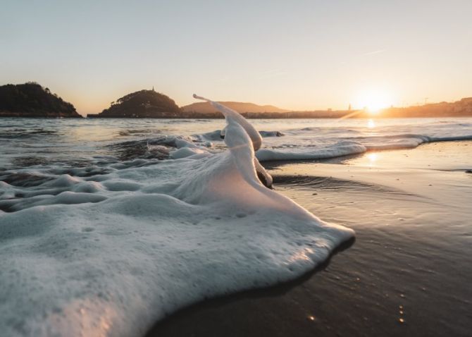 Fantasma de agua: foto en Donostia-San Sebastián