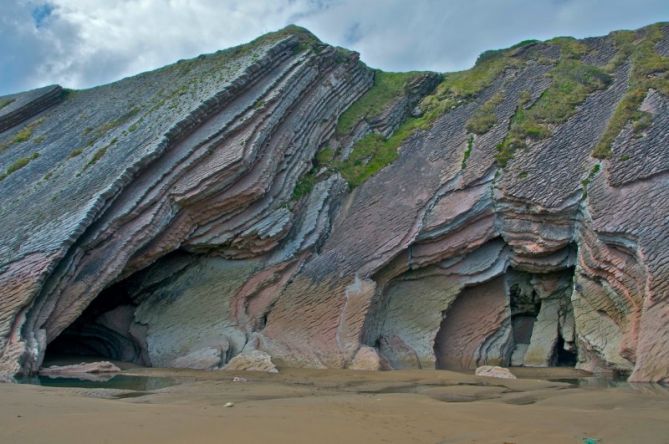 Flysh de Zumaia : foto en Zumaia