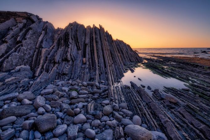 Formas: foto en Zumaia