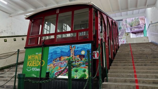 FUNICULAR DE IGELDO: foto en Donostia-San Sebastián