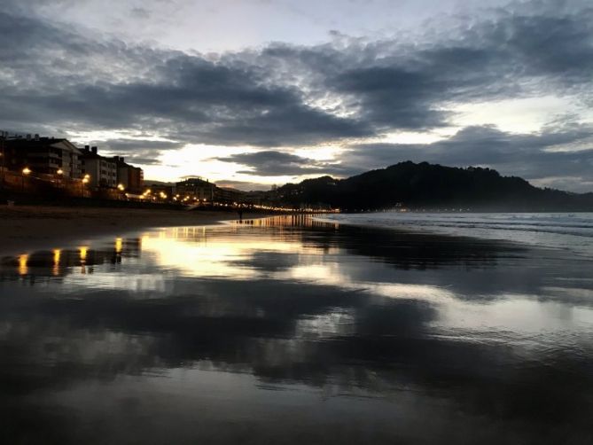 Gaba dator: foto en Zarautz