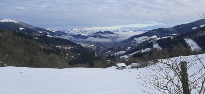 Gipuzkoa invernal.: foto en Zegama