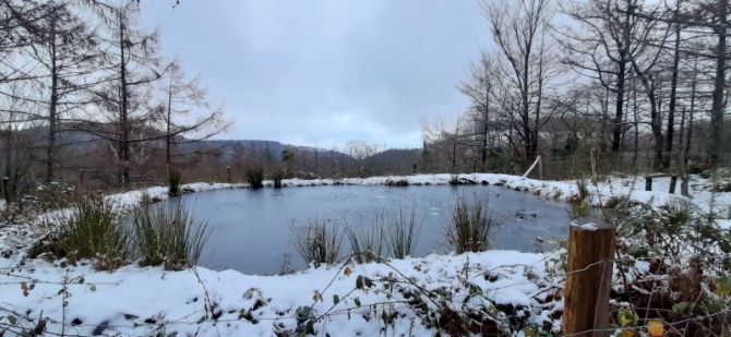 Hielo en Peñas de Aia.: foto en Irun