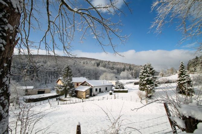 Invierno Otzaurte: foto en Zegama