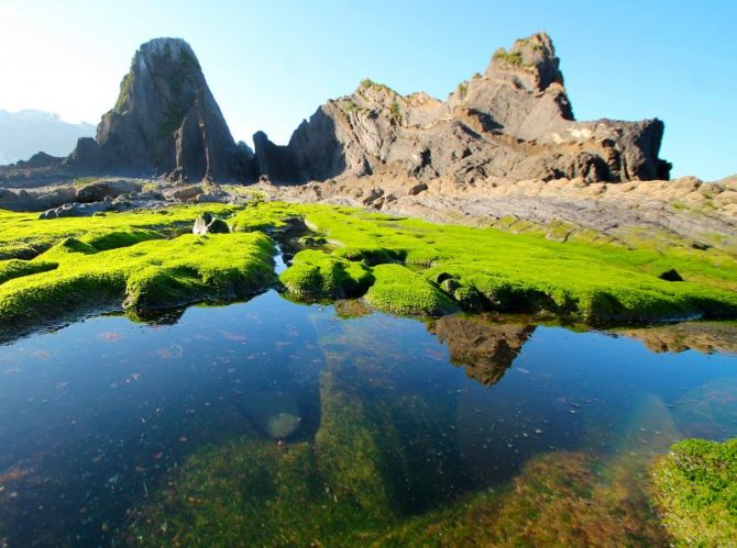 Isla misteriosa: foto en Mutriku