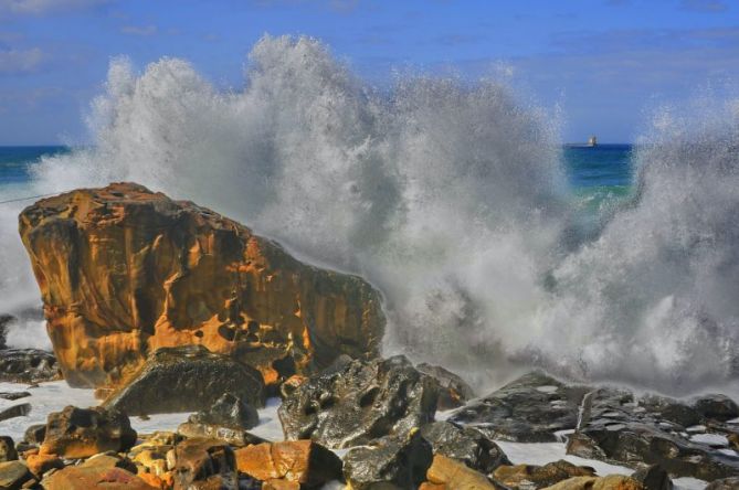 Jaizkibelko Itsaslabarrak : foto en Hondarribia