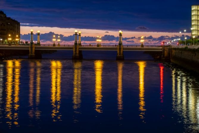 Las farolas: foto en Donostia-San Sebastián