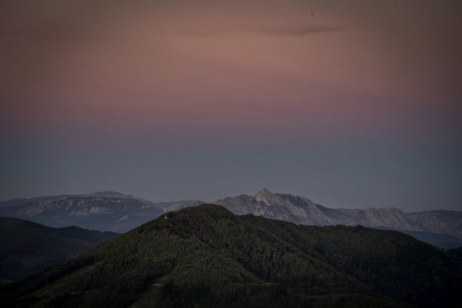 Los colores del amanecer: foto en Zumarraga