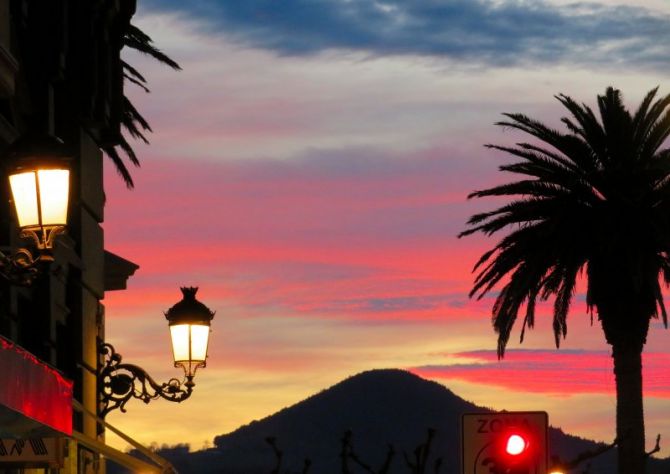 Luces: foto en Donostia-San Sebastián