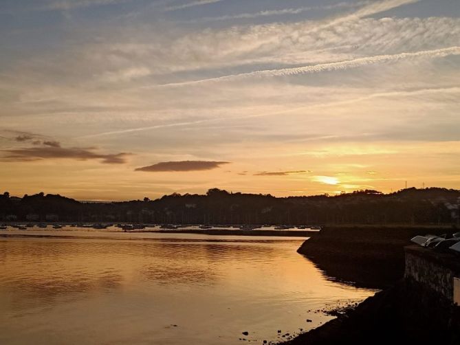 Mañanas de otoño: foto en Donostia-San Sebastián