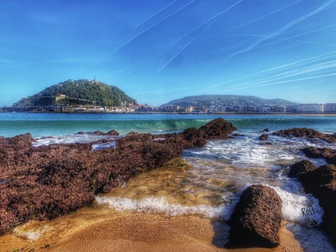 Marea baja: foto en Donostia-San Sebastián