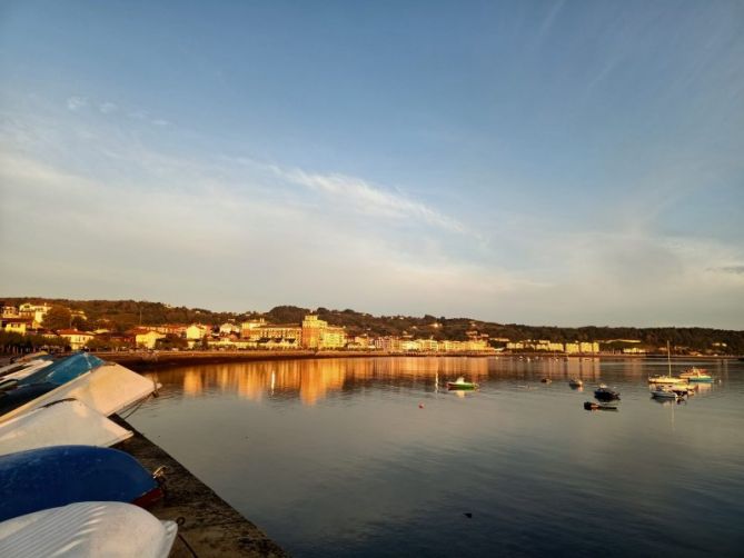 Miramar y el Paseo Bidasoa: foto en Hondarribia