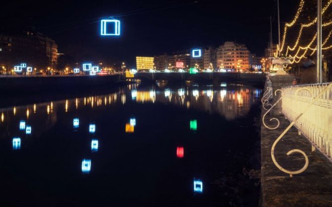 Navidad: foto en Donostia-San Sebastián