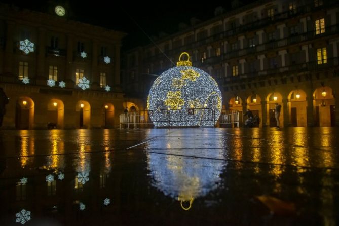 Navidad: foto en Donostia-San Sebastián