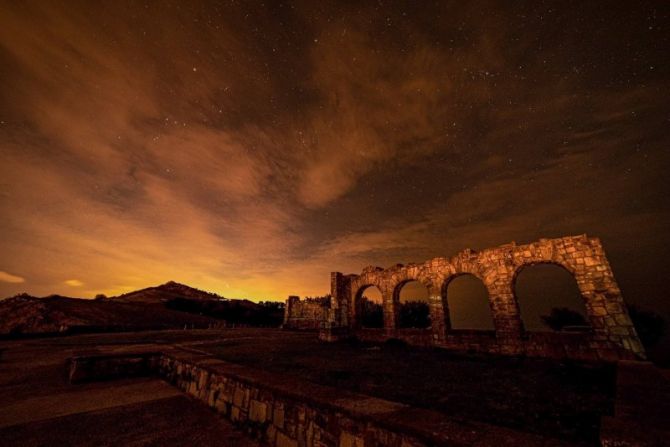 Noche estrellada: foto en Donostia-San Sebastián