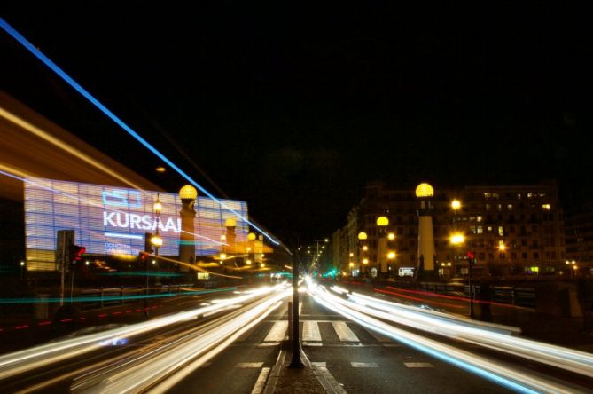 Noche de luces: foto en Donostia-San Sebastián