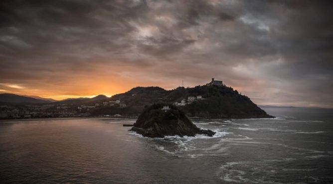 Nubes y claros: foto en Donostia-San Sebastián