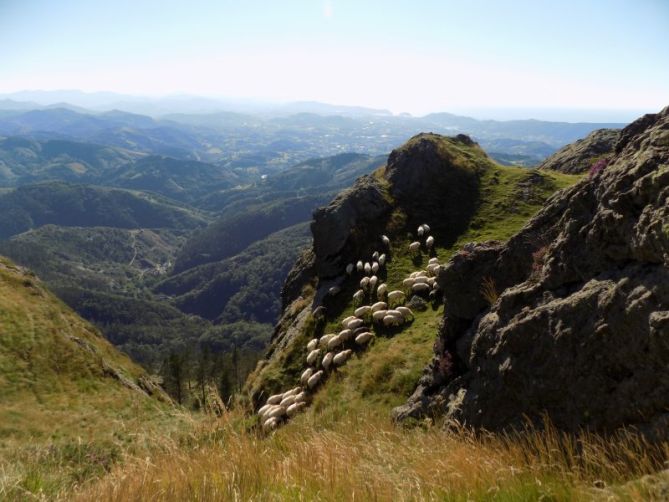 Paisaje bucólico en Peñas de Aia.: foto en Irun